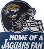 NFL Jacksonville Jaguars Plastic Lawn Sign