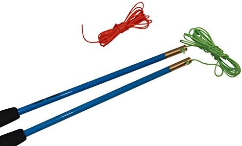 Flight Deluxe Fiberglass Diabolo Sticks and String with 1 Extra String