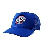 Richmond Riverdogs Hockey Logo Trucker Hat - Cap - Blue