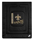 New Orleans Saints Locker Room Full/Queen Bed Comforter (86x86) NFL