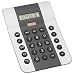 Mitaki-Japan&Atilde; Black and Silver Dual Powered Calculator