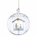 Lenox Nativity Crystal Wonder Ornament