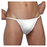 Groovin' White String Bikini Brief