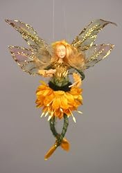 Sunflower Fairy Flower Fairy Collection 6" Ornament