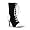 Black Canvas/White Patent