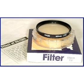 Click here to buy Coated 55mm UV Haze 1 Protection Glass Filter by Telesor.