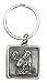 Moose Photo Key Ring/Pewter