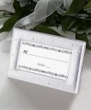 Review Fashioncraft  / Aluminum placecard frames (Set of 30) - Wedding Favors