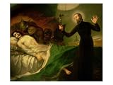 St. Francis Borgia Helping a Dying Impenitent, 1795 Giclee Poster Print by Francisco de Goya, 40x30