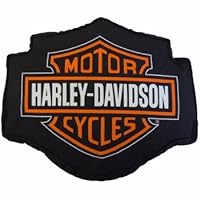 Harley Davidson Fireball Pillow 14 x 12'