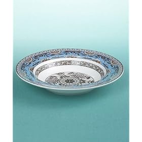 Martha Stewart Collection with Wedgwood Conservatory Collection Pasta Rim Soup Bowl, 8.5 by Martha Stewart