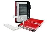 M-Edge Kindle Trilogy (Fits 6 Display, Latest Generation Kindle), Red