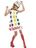Sexy Twister Board Game Costume 60s Mod Style Mini Dress