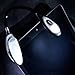 Book Light for Reading in Bed At Night with Sure Grip Clamp, Flexible Neck and Bonus Travel Bag - Best LED Clip On Lights for Kids, Study, or Hobby Craft - Perfect for Paperback & Hardcover Books