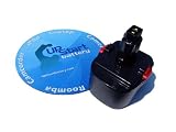 UpStart Battery 14.4V Replacement Battery for Lincoln PowerLuber® 14.4 Volt Cordless Rechargeable Grease Gun. Includes UpStart Battery Mouse Pad. 2100mAh. 2.1AH.