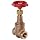 Milwaukee Valve 1150 Series Bronze Gate Valve, General Service, Class 150, Rising Stem, NPT Female
