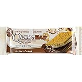 Quest Nutrition Protein Bar, S,mores, 20g Protein, No added Sugar, 2.1oz Bar, 12 Count