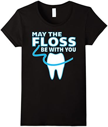 Women's Funny Dentist T-Shirt Small Black
