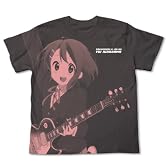 けいおん! 平沢唯オールプリントTシャツ チャコール サイズ:L