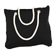 Rope a Tote 14.5 by 16.5 inches cotton Sweatshirt Bag poly fleece One Size