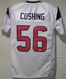 Brian Cushing Autographed Houston Texans White Jersey