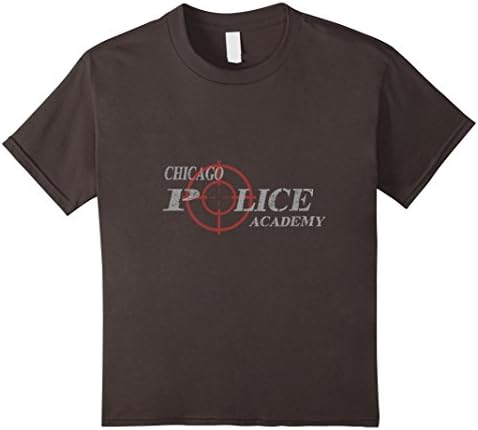 Kids Chicago Police Academy Tshirt 4 Asphalt