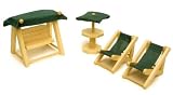 Review Legler 4638 / Dolls House Furniture - Garden Set