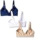 Barely There Women's Custom Flex Fit Seamless Wirefree Bra (Pack of 3)