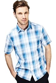 Soft Touch Tonal Checked Shirt with Modal