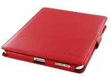 Red Genuine Leather Case for Apple iPad (iPad NOT Included)
