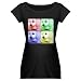 American Eskimo Dog Maternity Dark T-Shirt