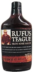 Rufus Teague Touch O' Heat Spicy BBQ Sauce 16 oz.