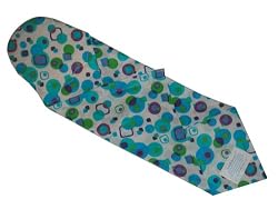 SwaddleKeeper Geo-print Cotton Swaddling Blanket with Newborn Head Support - Blue and Green