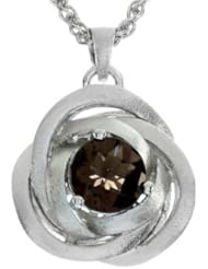 Balissima By Effy Collection Sterling Silver Smoky Quartz Pendant