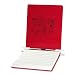 ACCO Pressboard Hanging Data Binder, 9.5 x 11 Inches Unburst Sheets, Executive Red (54119)