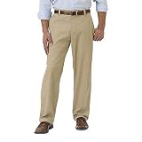 Cherokee Ultimate Comfort Waist Flat-Front Khakis