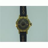 Vintage/Antique watch: Ladies Ernest Borel Coctail Watch Yellow Gold-Filled Swiss Manual Wind Movement Mystery Dial 1960's