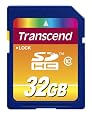 Transcend 32 GB Ultimate Speed SDHC Class 10 Flash Memory Card TS32GSDHC10