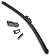 Rain-X 5079276 Latitude 8-In-1 Premium Graphite Coated Wiper Blade - 19