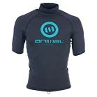 Animal Mens Lisdoonvarna Rash Vest Black