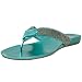 Nine West Women's Higher Sandal,Turquoise,6.5 M US