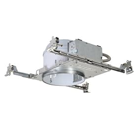 Cooper Lighting H27T 6-Inch Housing Shallow Ceiling Non-IC 120V Line Voltage