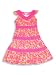 Bianni - Girls Sleeveless Dress, Apricot, Rasberry