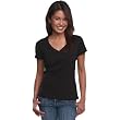 Bella Ladies' Short Sleeve Jersey V-Neck T-Shirt