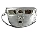 Gucci Handbags (Silver Metallic) Romy Leather Hobo Bag 177106