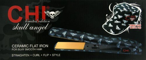 picture of Chi Limited Edition Skull Angel Ceramic Flat Iron