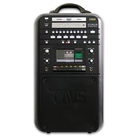 CAVS 305G Karaoke USB CDG DVD Player System with Built in Speaker and 2 Microphones (Bonus... by CAVS