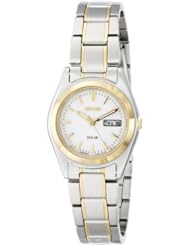Seiko Womens SUT108 Analog Display Japanese Quartz Two Tone Watch