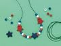 Patriotic Necklace Craft Kit (Makes 12)