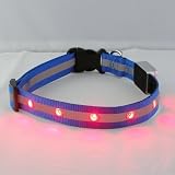 Eigenschaften Deluxe GmbH  / LED Hunde Halsband in blau für 42-58 cm Halsumfang